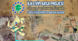 Gölbaşı/Bezirhane “İlk Evim Arsa” Projesi İmar Planları, Askıda…